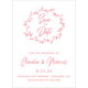 Wreath Save the Date Cards Image 4 of 6
